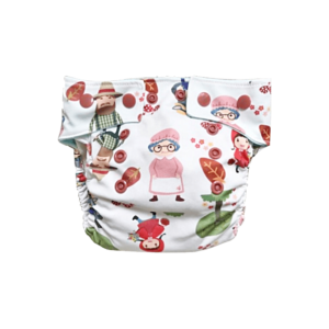 Schnittmuster & Nähanleitung für All-in-One Stoffwindeln zum selber nähen