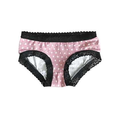 Schnittmuster und Nähanleitung für eine Damenunterhose, optional als period-panty nähbar