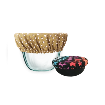 Schnittmuster & Nähanleitung für Frischhaltehauben zum Plastikmüllsparen