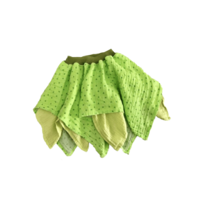 Kostenloses Schnittmuster & Nähanleitung für einen Rock aus Mullwindeln zum selber nähen