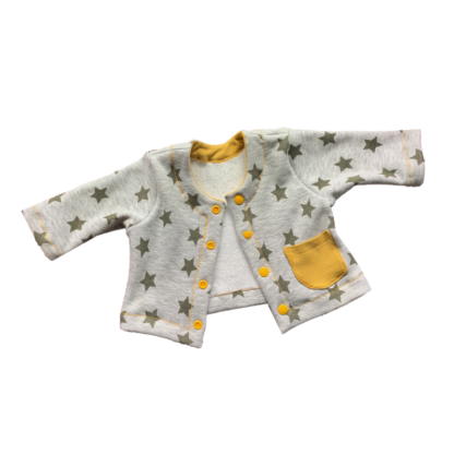 Allround Cardigan Schnittmuster und Nähanleitung für eine Strickjacke für Babys und Kinder