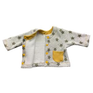 Allround Cardigan Schnittmuster und Nähanleitung für eine Strickjacke für Babys und Kinder