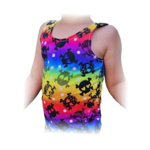 Schnittmuster und Nähanleitung für ein Kinderunterhemd Gr. 56/62 - 164/170.